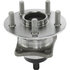 407.44014E by CENTRIC - C-Tek Standard Hub and Bearing Assembly; With Integral ABS