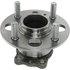 406.51017E by CENTRIC - C-Tek Standard Hub and Bearing Assembly; With ABS Tone Ring