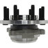 Centric 407.67001E Wheel Bearing and Hub Assembly C-Tek Standard Hub and Bearing Assembly; With Integral ABS