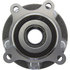 401.44001E by CENTRIC - C-Tek Standard Hub and Bearing Assembly; With ABS Tone Ring / Encoder