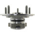 407.65012E by CENTRIC - C-Tek Standard Hub and Bearing Assembly; With Integral ABS