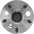 Centric 406.62000E Wheel Bearing and Hub Assembly C-Tek Standard Hub and Bearing Assembly; With ABS Tone Ring