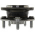 401.44001E by CENTRIC - C-Tek Standard Hub and Bearing Assembly; With ABS Tone Ring / Encoder