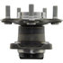 407.42001E by CENTRIC - C-Tek Standard Hub and Bearing Assembly; With Integral ABS