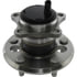Centric 407.44000E Wheel Bearing and Hub Assembly C-Tek Standard Hub and Bearing Assembly; With Integral ABS