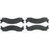 106.06551 by CENTRIC - Posi Quiet Extended Wear Brake Pads with Shims and Hardware