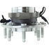 402.66017E by CENTRIC - C-Tek Standard Hub and Bearing Assembly; With Integral ABS