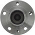 Centric 407.39001E Wheel Bearing and Hub Assembly C-Tek Standard Hub and Bearing Assembly; With Integral ABS