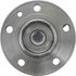 407.39002E by CENTRIC - C-Tek Standard Hub and Bearing Assembly; With Integral ABS