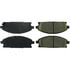 106.06911 by CENTRIC - Posi Quiet Extended Wear Brake Pads with Shims and Hardware