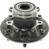401.66001 by CENTRIC - Centric Premium Hub and Bearing Assembly; With ABS Tone Ring / Encoder