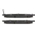 Centric 301.12020 Disc Brake Pad Set Centric Premium Ceramic Brake Pads with Shims and Hardware
