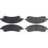 Centric 106.10190 Disc Brake Pad Set Posi Quiet Extended Wear Brake Pads with Shims and Hardware