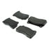 Centric 106.09680 Disc Brake Pad Set Posi Quiet Extended Wear Brake Pads with Shims and Hardware