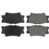 Centric 301.12120 Disc Brake Pad Set Centric Premium Ceramic Brake Pads with Shims and Hardware