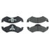 106.07460 by CENTRIC - Posi Quiet Extended Wear Brake Pads with Shims and Hardware