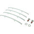 Centric 106.13100 Disc Brake Pad Set Posi Quiet Heavy Duty 23K Pad Air Disc Meritor D Elsa 2