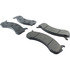 106.07860 by CENTRIC - Posi Quiet Extended Wear Brake Pads with Shims and Hardware