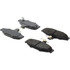 106.04130 by CENTRIC - Posi Quiet Extended Wear Brake Pads with Shims and Hardware