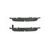106.10800 by CENTRIC - Posi Quiet Extended Wear Brake Pads with Shims and Hardware