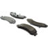106.03870 by CENTRIC - Posi Quiet Extended Wear Brake Pads with Shims and Hardware