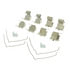 300.04760 by CENTRIC - Centric Premium Semi-Metallic Brake Pads with Shims and Hardware