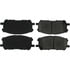 106.10050 by CENTRIC - Posi Quiet Extended Wear Brake Pads with Shims and Hardware