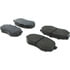 Centric 300.04330 Disc Brake Pad Set Centric Premium Semi-Metallic Brake Pads with Shims and Hardware