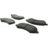 106.10840 by CENTRIC - Posi Quiet Extended Wear Brake Pads with Shims and Hardware