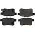 106.13360 by CENTRIC - Posi Quiet Extended Wear Brake Pads with Shims and Hardware