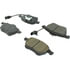 106.08400 by CENTRIC - Posi Quiet Extended Wear Brake Pads with Shims and Hardware