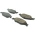 300.08040 by CENTRIC - Centric Premium Semi-Metallic Brake Pads with Shims and Hardware