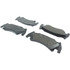 106.1085 by CENTRIC - Posi Quiet Extended Wear Brake Pads with Shims and Hardware