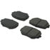 Centric 106.06800 Disc Brake Pad Set Posi Quiet Extended Wear Brake Pads with Shims and Hardware
