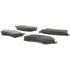 Centric 300.10300 Disc Brake Pad Set Centric Premium Semi-Metallic Brake Pads with Shims and Hardware