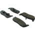301.07110 by CENTRIC - Centric Premium Ceramic Brake Pads with Shims and Hardware
