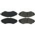 106.07970 by CENTRIC - Posi Quiet Extended Wear Brake Pads with Shims and Hardware