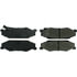 106.07320 by CENTRIC - Posi Quiet Extended Wear Brake Pads with Shims and Hardware