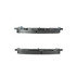 106.06520 by CENTRIC - Posi Quiet Extended Wear Brake Pads with Shims and Hardware