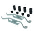 106.08200 by CENTRIC - Posi Quiet Extended Wear Brake Pads with Shims and Hardware