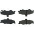 Centric 300.07500 Disc Brake Pad Set Centric Premium Semi-Metallic Brake Pads with Shims and Hardware