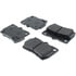 301.11130 by CENTRIC - Centric Premium Ceramic Brake Pads with Shims and Hardware