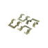 106.05300 by CENTRIC - Posi Quiet Extended Wear Brake Pads with Shims and Hardware