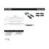 106.10450 by CENTRIC - Posi Quiet Extended Wear Brake Pads with Shims and Hardware