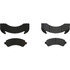 106.02250 by CENTRIC - Posi Quiet Extended Wear Brake Pads with Shims