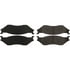 106.07770 by CENTRIC - Posi Quiet Extended Wear Brake Pads with Shims and Hardware