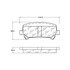 301.18060 by CENTRIC - Centric Premium Ceramic Brake Pads with Shims and Hardware