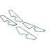 Centric 300.07880 Disc Brake Pad Set Centric Premium Semi-Metallic Brake Pads with Shims and Hardware