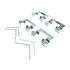 Centric 300.12860 Disc Brake Pad Set Centric Premium Semi-Metallic Brake Pads with Shims and Hardware
