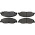 300.13320 by CENTRIC - Centric Premium Semi-Metallic Brake Pads with Shims and Hardware
